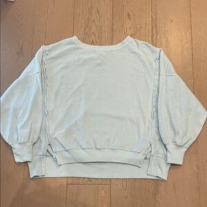 American Eagle Outfitters Soft Blue Sweater